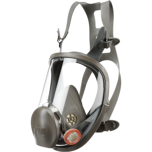 Respirateur r&eacute;utilisable &agrave; masque complet s&eacute;rie 6000, &eacute;lastom&egrave;re/Silicone/Thermoplastique, Grand D. Morneault & Fils