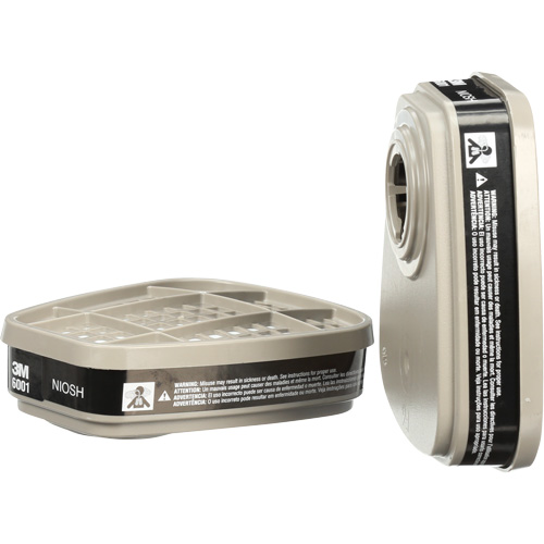 Cartouches pour respirateur s&eacute;rie 6000, Cartouche gaz/vapeur, Vapeur organique D. Morneault & Fils