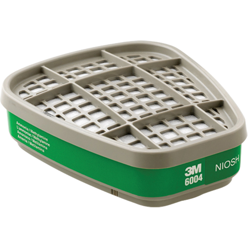 Cartouches pour respirateur s&eacute;rie 6000, Cartouche gaz/vapeur, Ammoniac/M&eacute;thylamine D. Morneault & Fils