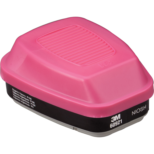 Cartouches pour respirateur s&eacute;rie 6000, Cartouche gaz/vapeur, Vapeurs organiques/P100 D. Morneault & Fils