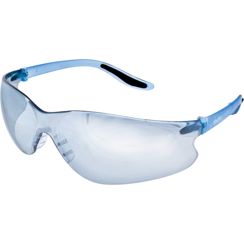 Lunettes de s&eacute;curit&eacute; s&eacute;rie Z500, Lentille Bleu/Miroir int&eacute;rieur/ext&eacute;rieur, Anti-&eacute;gratignures, ANSI Z87+/R&eacute;pond ou surpasse la norme CSA Z94.3 D. Morneault & Fils