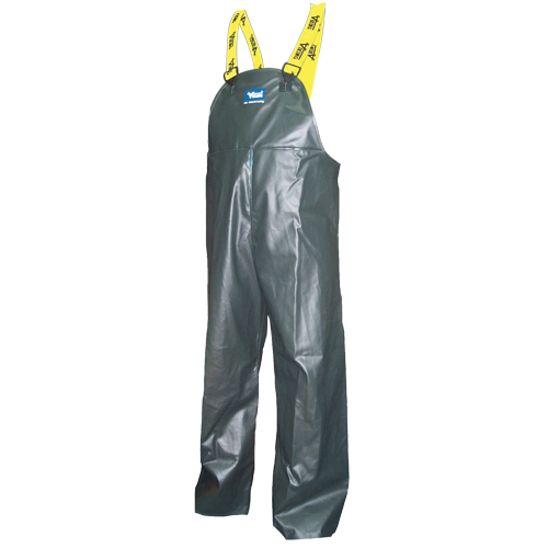 Journeyman&reg; Bib Pants, 4X-Large, Polyester/PVC, Green D. Morneault & Fils
