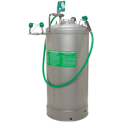Portable Eyewash Stations, Pressurized, 37 gal. Capacity, Meets ANSI Z358.1 D. Morneault & Fils