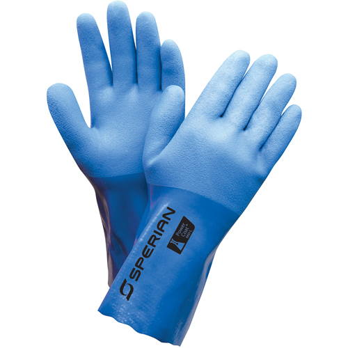 Gants &agrave; triple enduit, Taille T-Grand/10, 12" lo, PVC, Doublure en Ouat&eacute;e,  D. Morneault & Fils