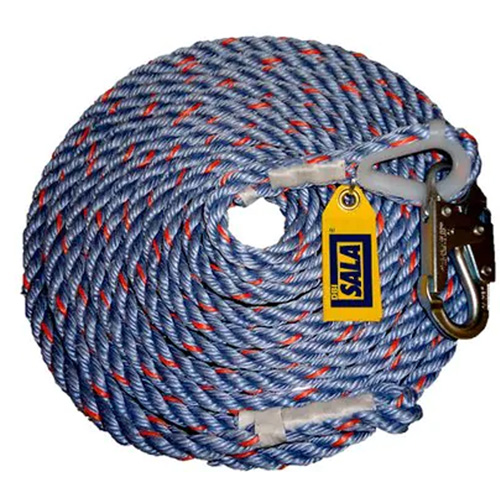 Rope Lifeline with Snap Hook D. Morneault & Fils