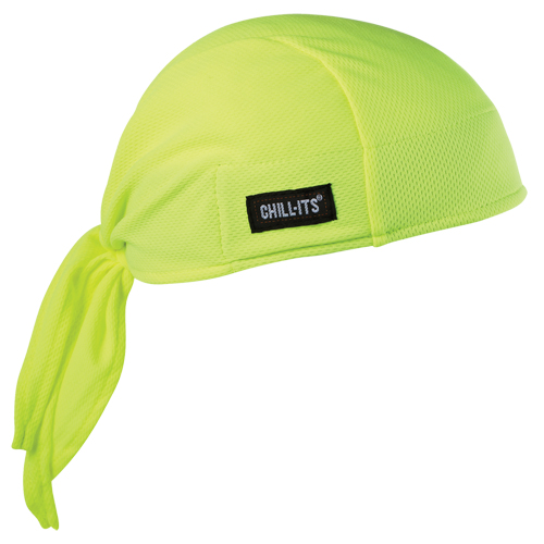 Chill-Its&reg; 6615 Cooling Dew Rags, High Visibility Lime-Yellow D. Morneault & Fils