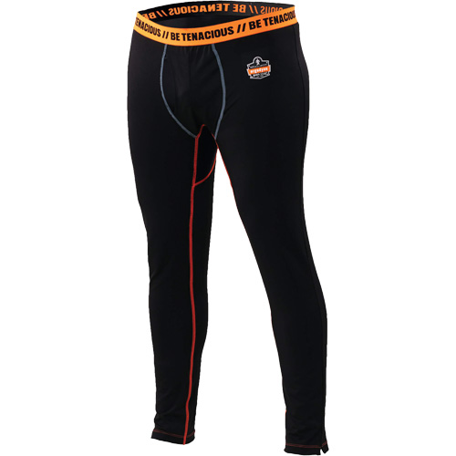 Thermal Pants, Men's, Medium, Black D. Morneault & Fils