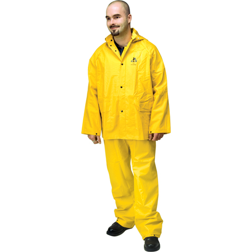 RZ500 Flame Resistant Rain Suit, Large, Yellow D. Morneault & Fils