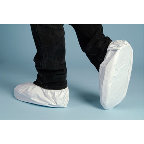 Shoe Covers, Large, Microporous, White D. Morneault & Fils