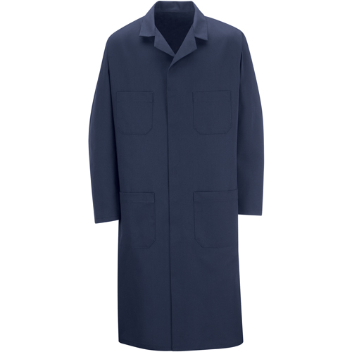 Shop Coats, Poly-Cotton, Size 36, Navy Blue D. Morneault & Fils