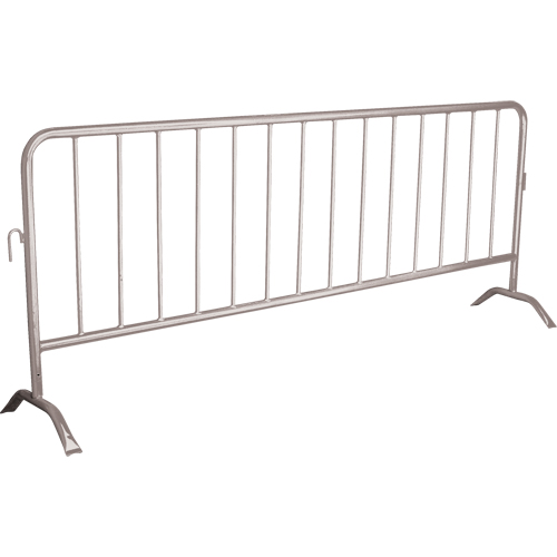 Barri&egrave;re portative, Emboîtables, 102" lo x 40" h, Argent D. Morneault & Fils