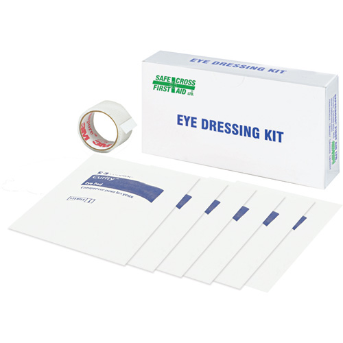 Dressing Kit (6 Pads, Tape), Eye, Class 1 D. Morneault & Fils