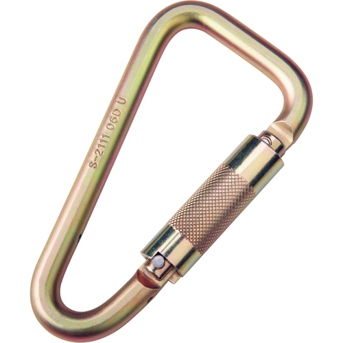 Saflok Carabiners, Steel, 3600 lbs Capacity D. Morneault & Fils