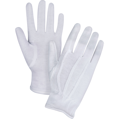 Parade/Waiter's Gloves, Cotton, Hemmed Cuff, Small D. Morneault & Fils