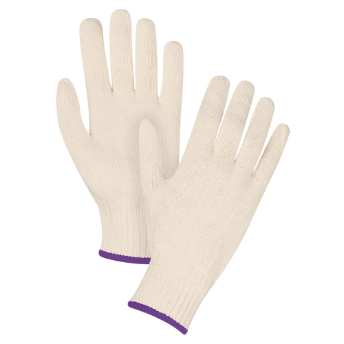 Gants en tricot d'usage standard, Poly/coton, Calibre 7, T-petit D. Morneault & Fils