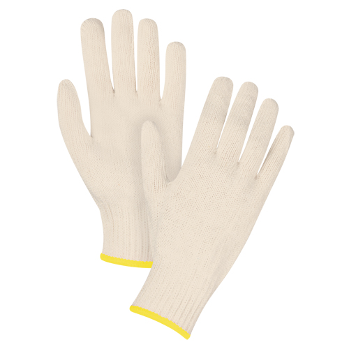 Standard-Duty String Knit Gloves, Poly/Cotton, 7 Gauge, 2X-Large D. Morneault & Fils