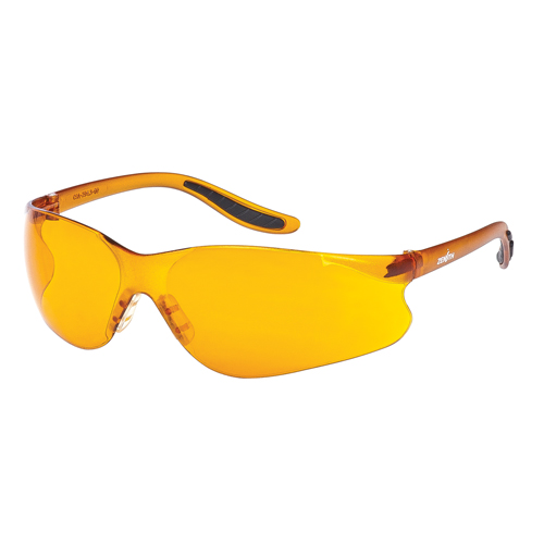 Lunettes de s&eacute;curit&eacute; s&eacute;rie Z500, Lentille Orange, Anti-&eacute;gratignures, ANSI Z87+/R&eacute;pond ou surpasse la norme CSA Z94.3 D. Morneault & Fils