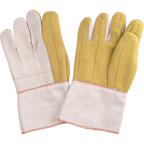 Hot Mill Gloves, Cotton, X-Large, Protects Up To 482° F (250° C) D. Morneault & Fils
