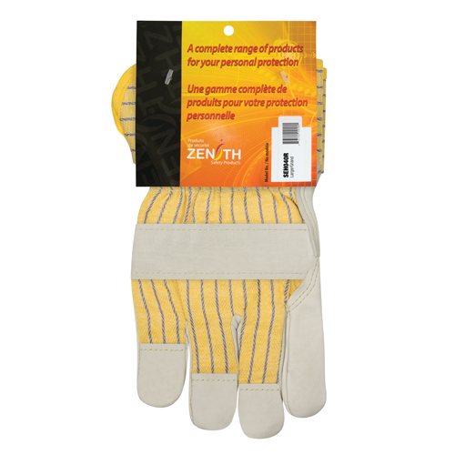 Superior Warmth Winter-Lined Fitters Gloves, Large, Grain Cowhide Palm, Thinsulate Inner Lining D. Morneault & Fils