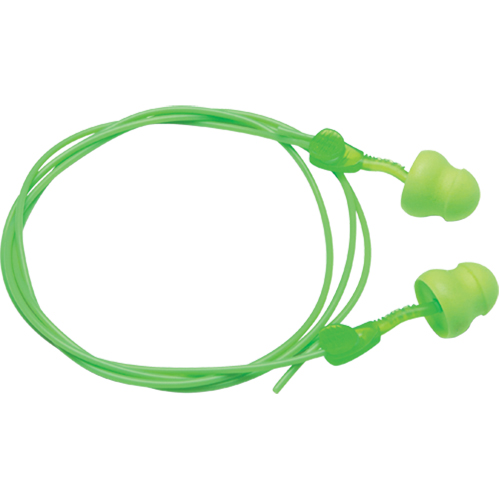 Glide Foam Earplugs, Bulk - Box, Corded D. Morneault & Fils