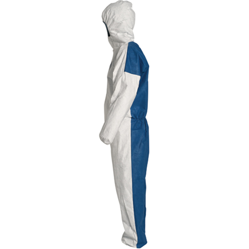 Hooded Coveralls, X-Large, Blue/White, Tyvek&reg; 400 D D. Morneault & Fils