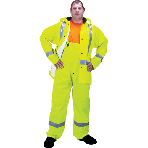 Imperm&eacute;able pour la circulation de premi&egrave;re qualit&eacute; RZ900, Polyester/PVC, Moyen, Jaune lime D. Morneault & Fils