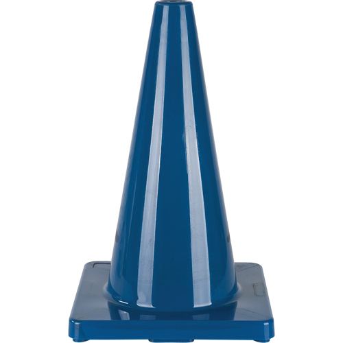Coloured Traffic Cone, 18", Blue D. Morneault & Fils