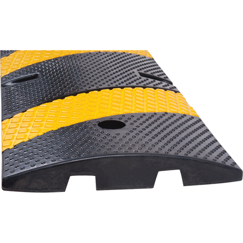 Speed Bump, Rubber, 6' L x 11-3/4" W x 2" H D. Morneault & Fils