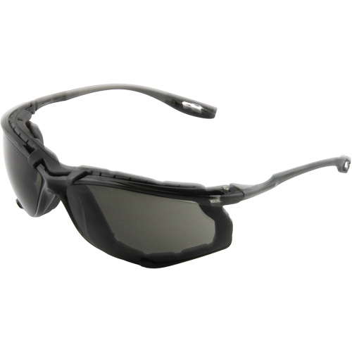 Virtua Safety Glasses with Foam Gasket, Grey/Smoke Lens, Anti-Fog, ANSI Z87+/Meets/Exceeds CSA Z94.3 D. Morneault & Fils