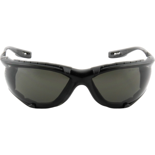 Virtua Safety Glasses with Foam Gasket, Grey/Smoke Lens, Anti-Fog, ANSI Z87+/Meets/Exceeds CSA Z94.3 D. Morneault & Fils