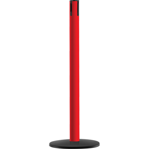 Syst&egrave;me Advance TensaBarrier - Poteau r&eacute;cepteur, Hauteur de 36", Rouge D. Morneault & Fils