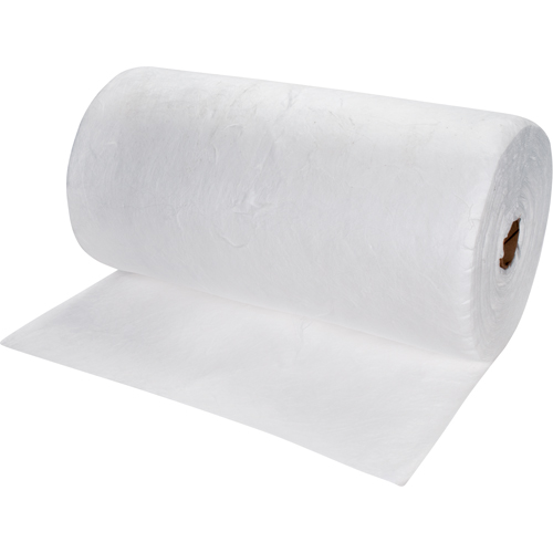 Premium Meltblown Sorbent Rolls, Heavyweight, 150' L x 30" W, 50 gal. Absorbancy D. Morneault & Fils