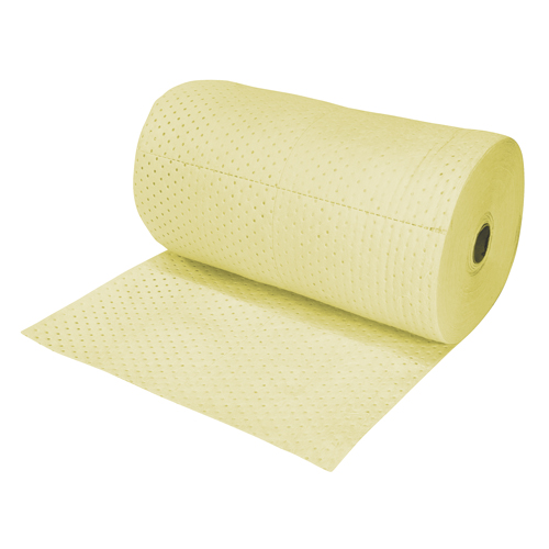 Rouleaux absorbants en fibres fines de premi&egrave;re qualit&eacute;, Lourd, 150' lo x 15" la, Absorption 50 gal. D. Morneault & Fils