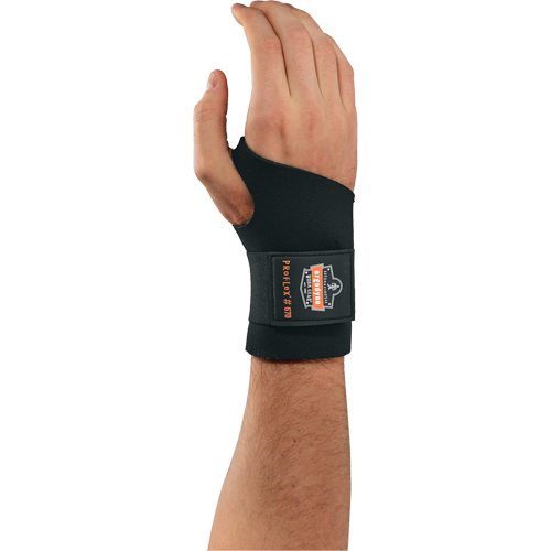 Proflex&reg; 670 Ambidextrous Single Strap Wrist Support, Neoprene, Large D. Morneault & Fils