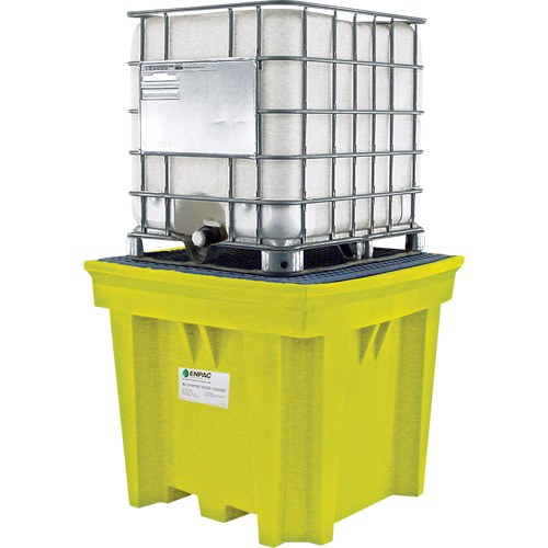 IBC Space-Saver Without Drain, 275 US gal. Spill Capacity, 57" x 57" x 48" D. Morneault & Fils