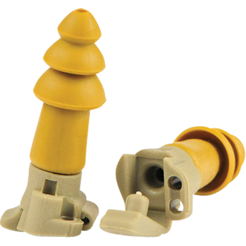 Bouchons d'oreilles BattlePlugs Impulse, Sans cordon, Paire - Boîtier en plastique, 24 dB NRR, Petit D. Morneault & Fils