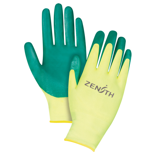 Gants de premi&egrave;re qualit&eacute; ZX-3, 11/2T-Grand, R&ecirc;vetement Nitrile, Calibre 15, Enveloppe en Nylon D. Morneault & Fils