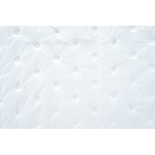 Industrial-Grade Fine Fibre Sorbent Rolls, Heavyweight, 150' L x 30" W, 70 gal. Absorbancy D. Morneault & Fils