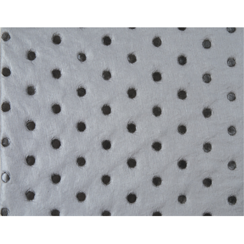 Industrial-Grade Fine Fibre Sorbent Pads, Universal, 15" x 17", 40 gal. Absorbancy D. Morneault & Fils