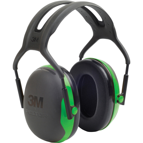 Peltor X Series Earmuffs, Headband, 22 NRR dB D. Morneault & Fils