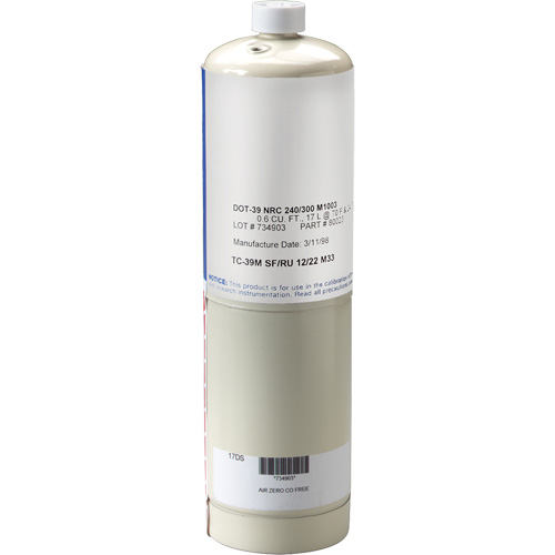 Bouteille de gaz z&eacute;ro D. Morneault & Fils