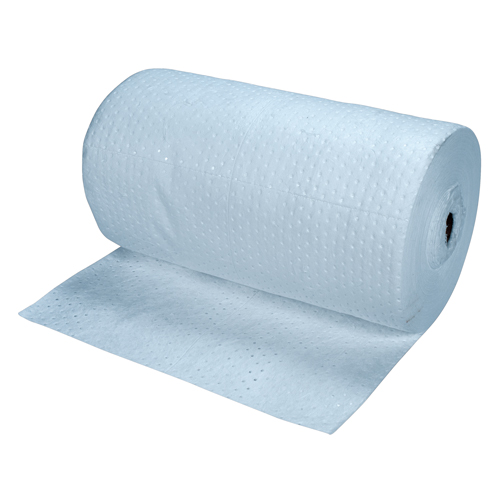 Premium Blue Bonded Sorbent Pads, Lightweight, 150' L x 30" W, 55 Gal. Absorbancy D. Morneault & Fils