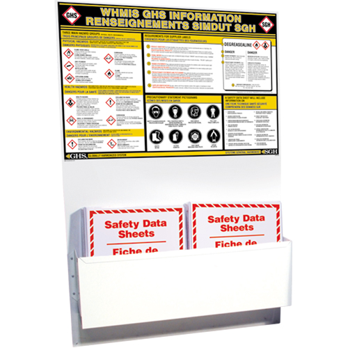 GHS Information Stations, English & French, Binders Included D. Morneault & Fils