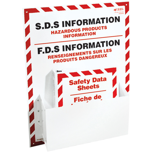 Safety Data Sheet Information Stations, English & French, Binders Included D. Morneault & Fils