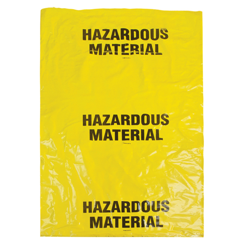 Hazardous Waste Bags, Infectious Waste, 60" L x 36" W, 208.2 L (55 Gal.) Capacity D. Morneault & Fils