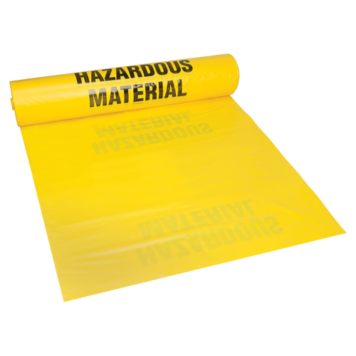 Hazardous Waste Bags, Infectious Waste, 60" L x 36" W, 208.2 L (55 Gal.) Capacity D. Morneault & Fils