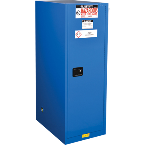 Armoires &eacute;troite pour rangement de mati&egrave;res dangereuses Sure-Grip Ex, 54 gal., 23,25" x 65" x 34" D. Morneault & Fils