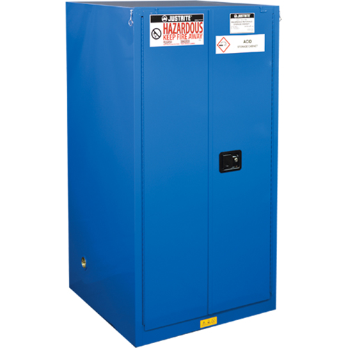 ChemCor&reg; Lined Hazardous Material Safety Cabinets, 60 gal., 34" x 65" x 34" D. Morneault & Fils