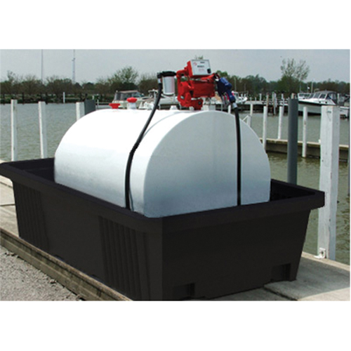 Unit&eacute; de confinement Poly-Tank 550 sans drain, 113" lo x 71" la x 32" h, 750 gal. US Capacit&eacute; D. Morneault & Fils