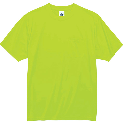 Chandail non certifi&eacute; GloWear 8089, Polyester, Petit, Jaune lime haute visibilit&eacute; D. Morneault & Fils